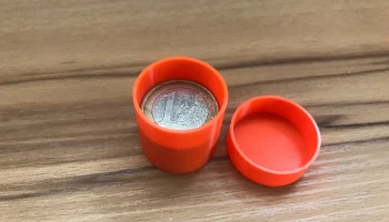Футляр для монет 1 евро на 10 монет Футляр для монет 1 евро на 10 монет