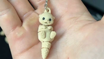 Брелок Flexi Happy Otter, симпатичная шарнирная модель 4
