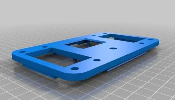 Корпус веб-радио ESP32 с накаткой 3