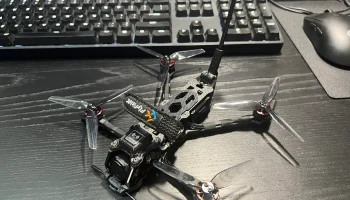 Складная антенна Flyfish Atlas4/крепление XT30 и креплени... 2