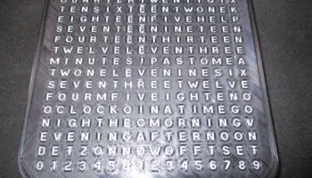 Word Clock на основе светодиодной матрицы 1