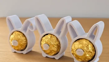 Декор для конфет Rocher в форме зайцев 2