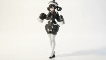 Фигурка девушки аниме женского персонажа для 3D-печати