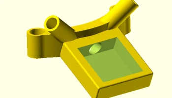 AOS 5/5.5/7 v2 Walksnail Крепление для двойной антенны и ...