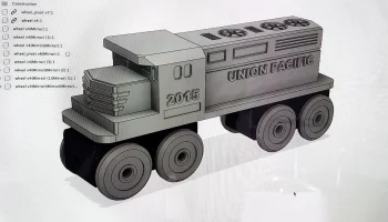 Игрушечный поезд Union Pacific BRIO / совместимость с IKE... 1