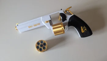 Бластер с дротиками Big-Iron 3