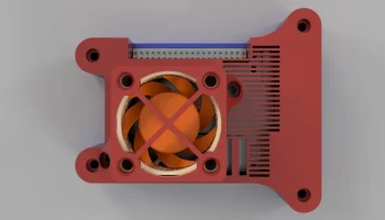 Корпус Raspberry Pi 5 с Noctua NF-A4x20 4