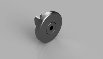 Колесо посудомоечной машины Print in Place 3