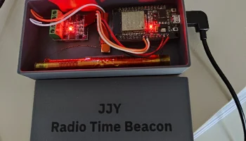 JJY-совместимый радиомаяк времени (Citizen, Casio-совмес...
