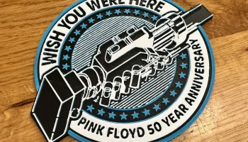 Нашивка к 50-летнему юбилею Pink Floyd Wish You Were Here 1