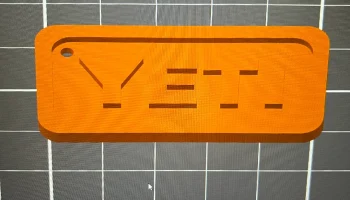 Брелок в стиле YETI 2