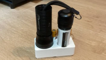 Холдер Gridfinity Led Lenser P7 3