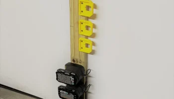 Держатель для аккумулятора Ryobi 18 В с защелкой