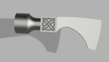 Топор викинга-Vegvisir 2