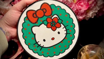 Hello Kitty Christmas - Световой короб/настенное искусст... 1