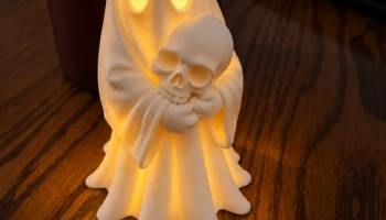 Светодиодный держатель для чайной свечи Skull Ghost 2