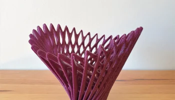 Fan vase