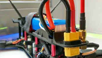 Аккумулятор ZMR250, держатель XT60 и антенны...