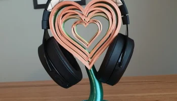 Подставка для наушников Love Hearts 3