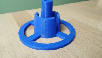 Стенд для сушки бутылок (параметрический OpenScad) 1