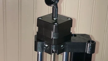 Визуализатор спутниковой антенны Prusa Mini по оси Z...