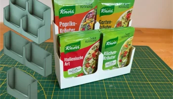 Держатель для больших кухонных сумок.