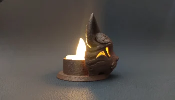 Cat Mask - Светодиодный подсвечник 6