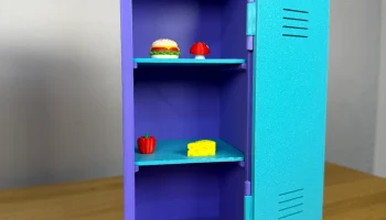 Мини Школьный Шкафчик 6