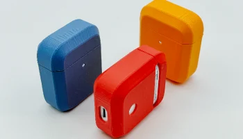 Чехол для AirPods 1/2 с плоскими краями 2