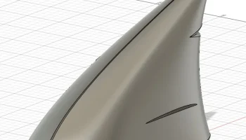 Антенна из плавника акулы