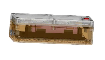 Перезаряжаемая светодиодная лампа USB 36 мм. 8