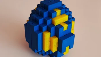 Пасхальные яйца MINECRAFT магнит