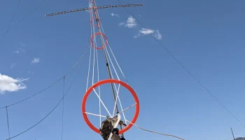 Прокладка антенны в виде клетки для диполя в клетке любит... 2