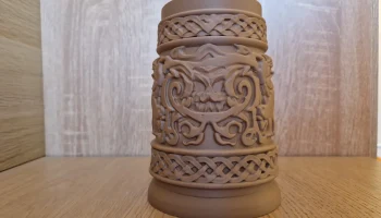 Пивная кружка Viking/подставка для банок 4