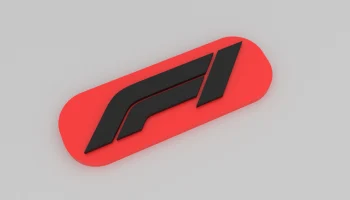 Магнит на холодильник Формулы 1 - логотип F1...... 2