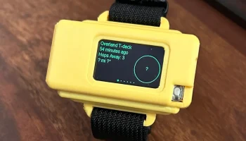 Корпус для Heltec T114 в виде наручных часов 2