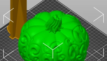 Декоративная тыква Spiral Swirl 8