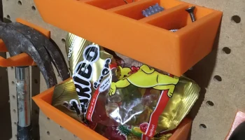 Левитирующие контейнеры из перфорированного картона... 0