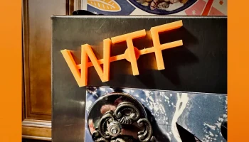 Магнит на холодильник WTF