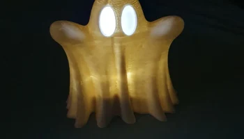 Светодиодный светильник Ghost Booh с батарейкой (CR2032)