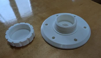 Коаксиальная антенна для автофургона с наружным входом и ...