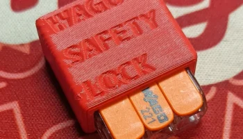 Зажим с предохранительным замком WAGO 221