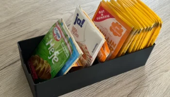 Box f&uuml;r Backpulver и т. д. / Коробка для ингредиентов дл...