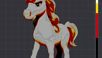 Cute Unicorn (HueForge) 2