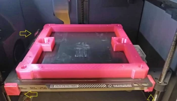 Прижимы Bambulab X1 для печати больших изображений....