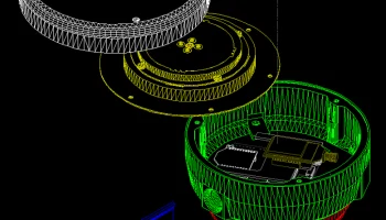 Радиобаза RTK - Rover Ardusimple simpleRTK3B Корпус трехд... 1