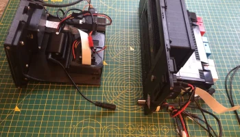 Мультимедийное радио VW T4 DIY с ЖК-дисплеем Raspberry Pi 4