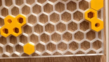 Скрытое магнитное крепление Honeycomb HSW для трех магнит... 2