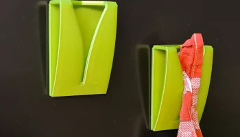 Зажим для кухонного полотенца Зажим для кухонного полотенца