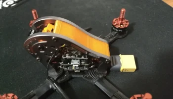 Верхняя крышка GepRC MX3 Sparrow (теперь с креплением для...